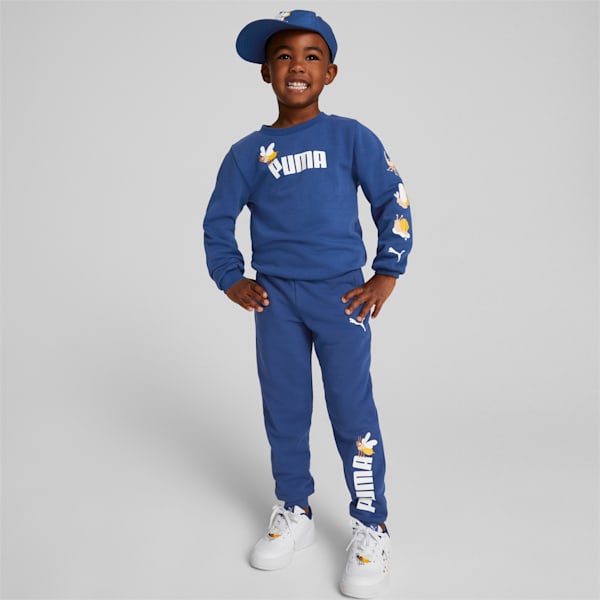 Small World Sweatpants Kids, Blazing Blue, large-ZAF