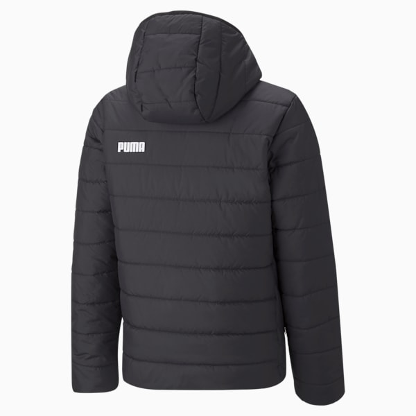 Campera juvenil acolchada Essentials, Puma Black, large-ARG