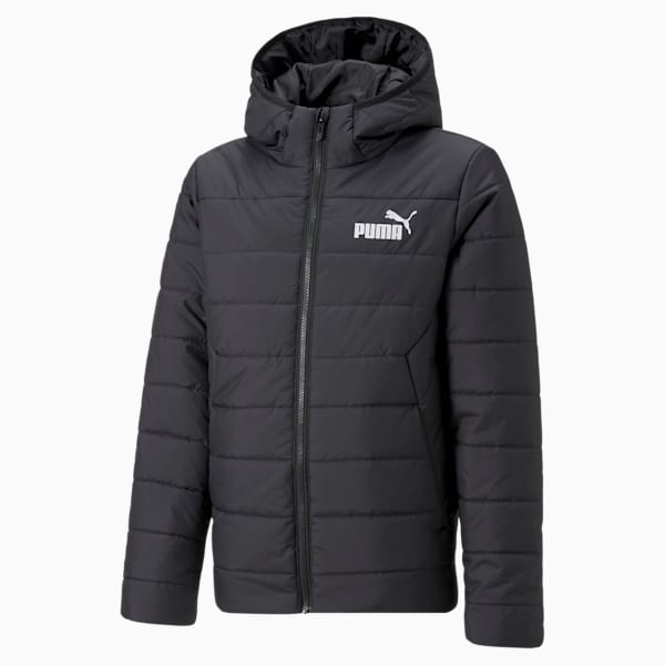Campera juvenil acolchada Essentials, Puma Black, large-ARG