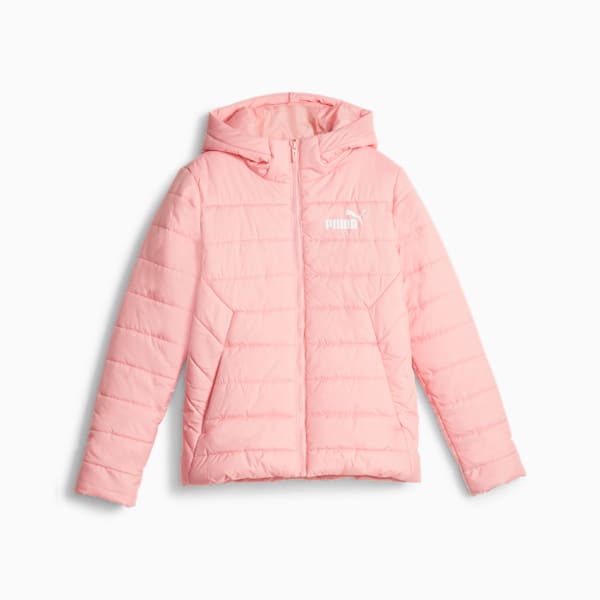 Campera juvenil acolchada Essentials, Peach Smoothie, large-ARG