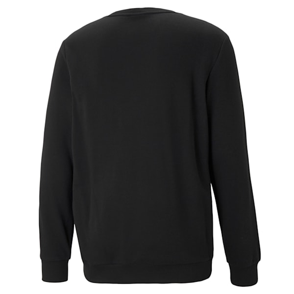 Buzo para hombre Essentials Big Logo Crew, Puma Black, large-ARG