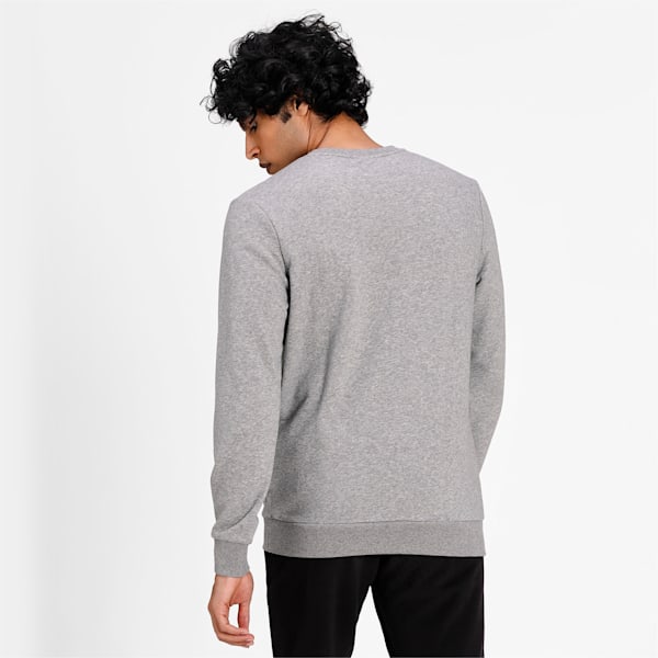 Buzo para hombre Essentials Big Logo Crew, Medium Gray Heather, large-ARG