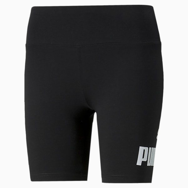 Essentials 7" Women's Short Leggings, Puma Black, large-ZAF