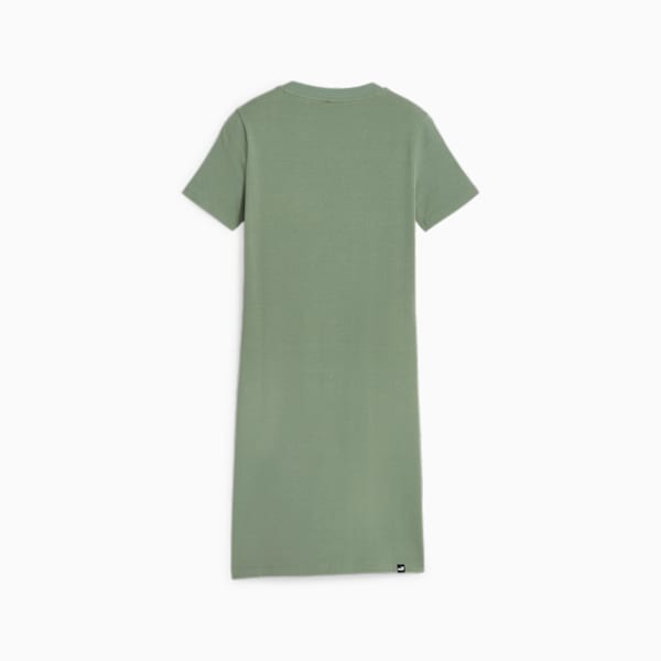 Essentials Slim Fit Women's Tee Dress, Eucalyptus, large-ZAF