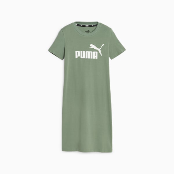 Essentials Slim Fit Women's Tee Dress, Eucalyptus, large-ZAF