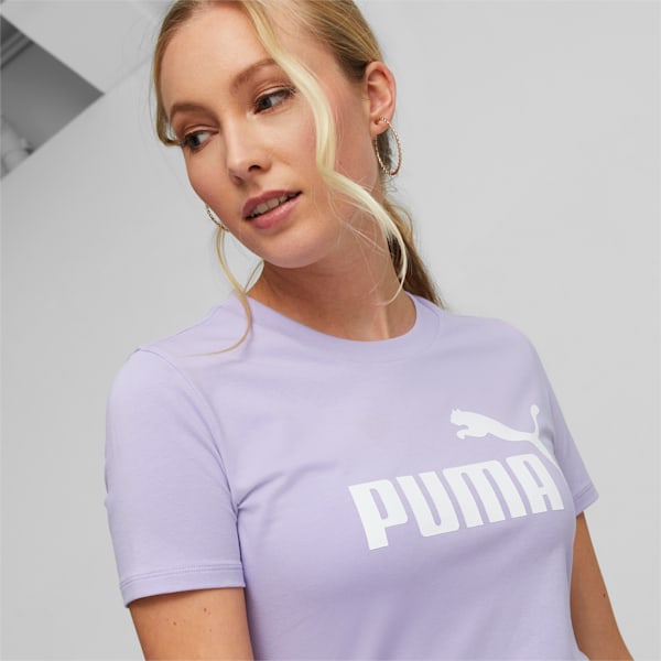 Essentials Slim Fit Women's Tee Dress, Vivid Violet, large-ZAF