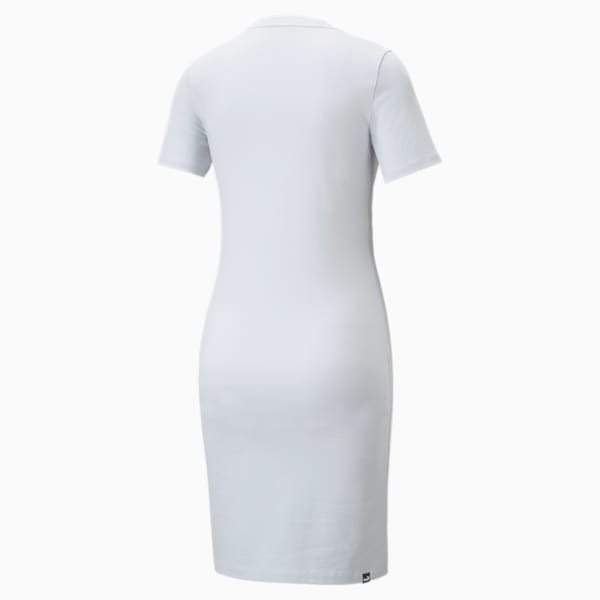 Essentials Slim Fit Women's Tee Dress, Arctic Ice, large-ZAF