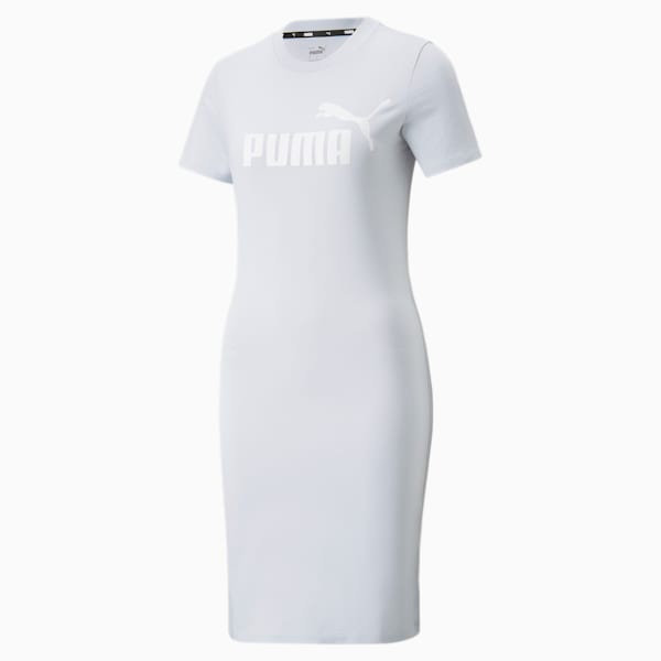 Essentials Slim Fit Women's Tee Dress, Arctic Ice, large-ZAF