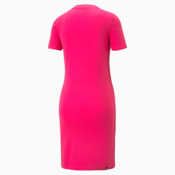 Essentials Slim Fit Women's Tee Dress, Orchid Shadow, large-ZAF