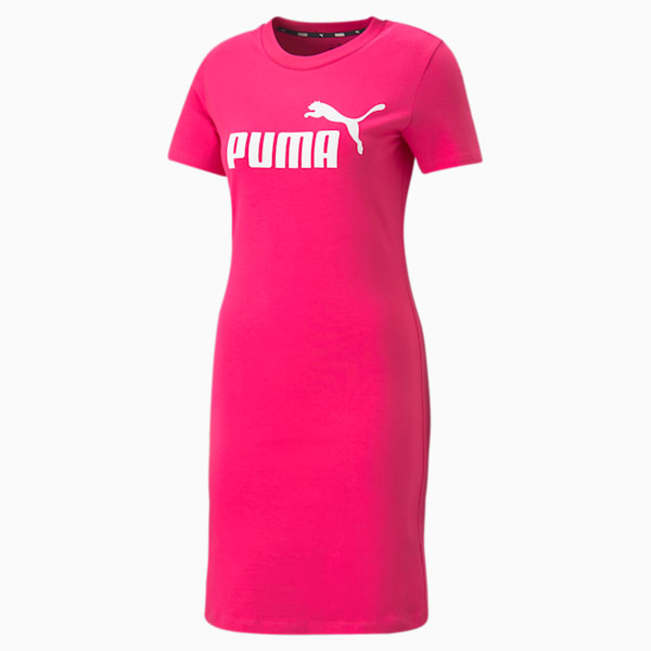 Essentials Slim Fit Women's Tee Dress, Orchid Shadow, large-ZAF