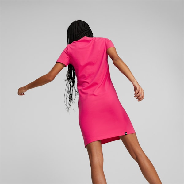 Essentials Slim Fit Women's Tee Dress, Orchid Shadow, large-ZAF