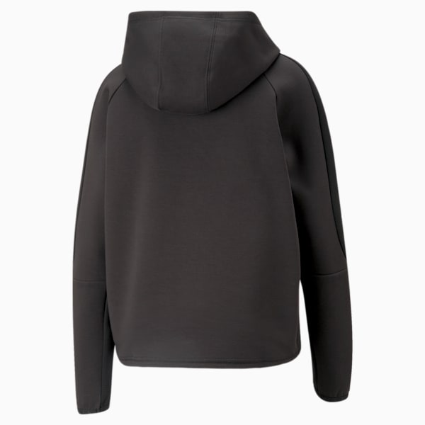 EVOSTRIPE Hoodie Women, PUMA Black, large-ZAF