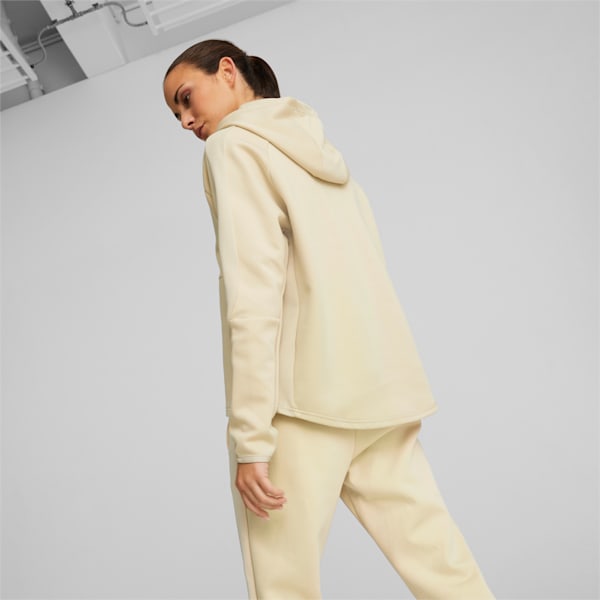 EVOSTRIPE Hoodie Women, Granola, large-ZAF