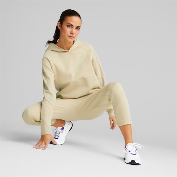 EVOSTRIPE Hoodie Women, Granola, large-ZAF