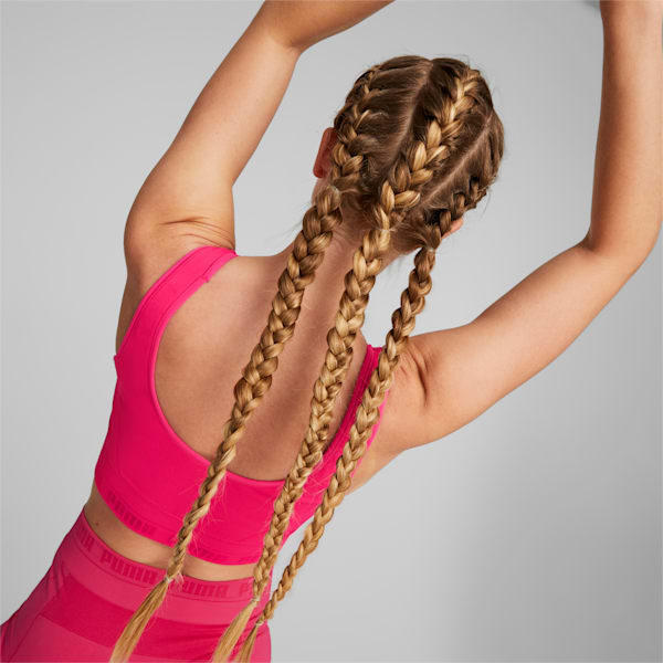 EVOKNIT Crop Top Women, Orchid Shadow, large-ZAF