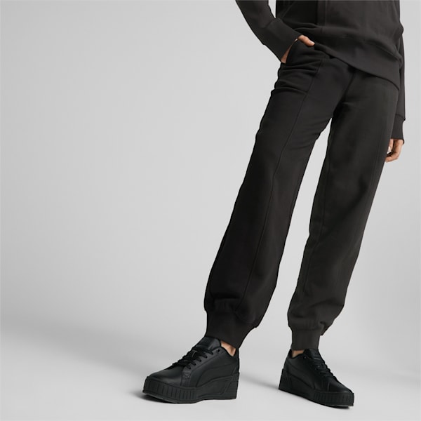 HER High-Waist Pants Women, PUMA Black, large-ZAF