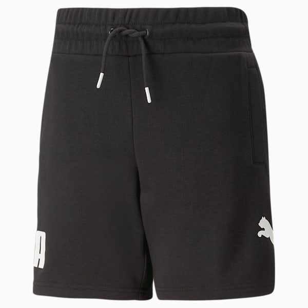 PUMA Power Shorts Youth, PUMA Black, large-ZAF