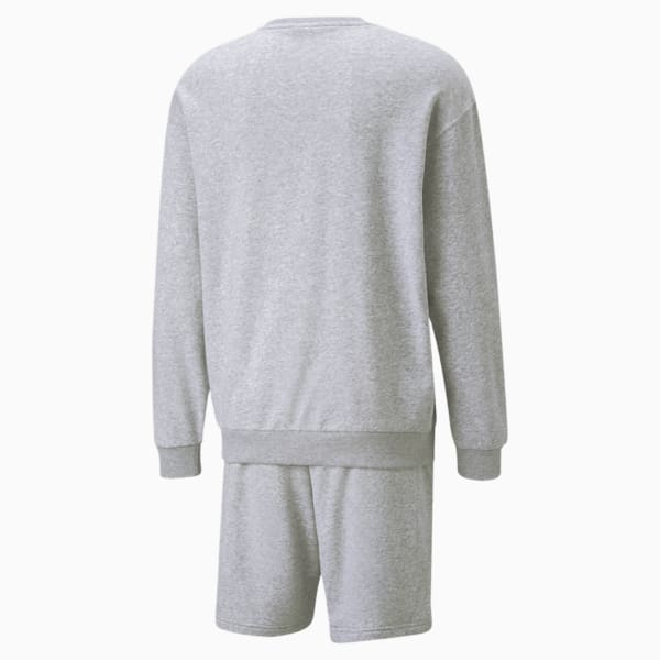 Relaxed Sweatsuit Men, Light Gray Heather, large-ZAF