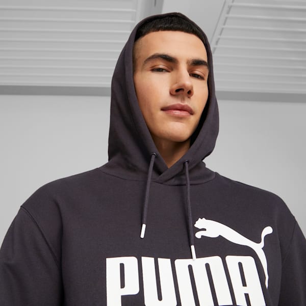 PUMA POWER Colourblock Hoodie Men, PUMA Black, large-ZAF