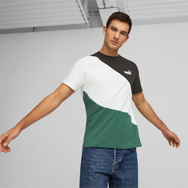 PUMA POWER Cat Tee Men, Vine, large-ZAF