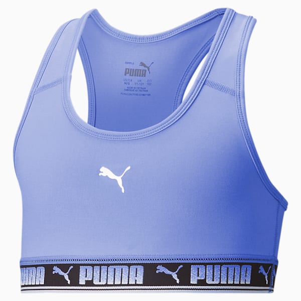 PUMA Strong Bra Youth, Elektro Purple, large-ZAF