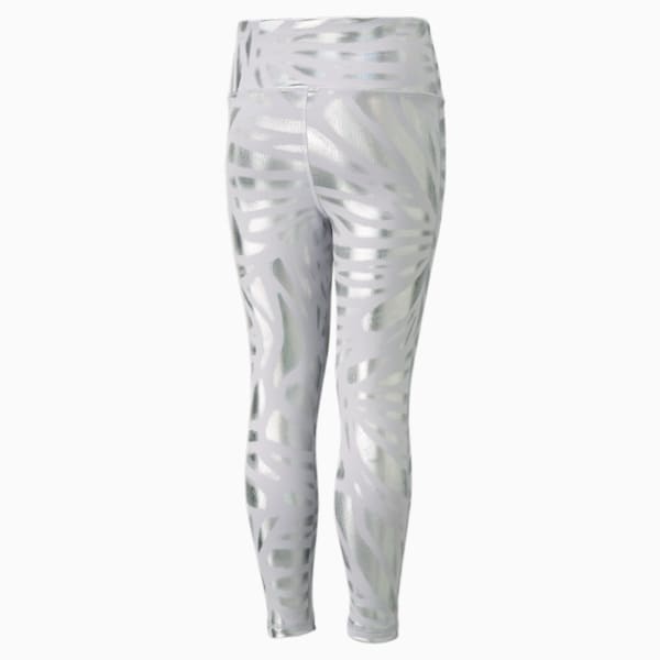 NOVA SHINE Printed Leggings Youth, Spring Lavender, large-ZAF