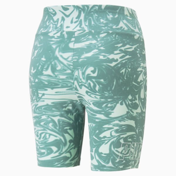PUMA POWER Short Leggings Women, Adriatic, large-ZAF