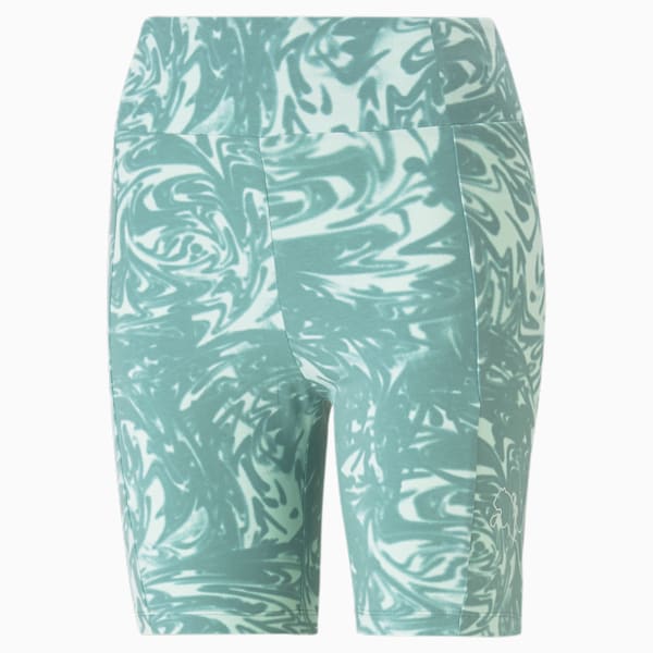 PUMA POWER Short Leggings Women, Adriatic, large-ZAF