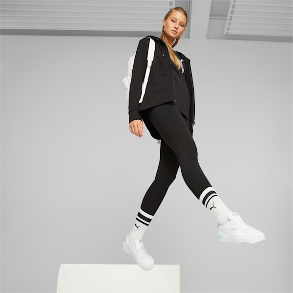 Metallic Tracksuit Women, PUMA Black, large-ZAF