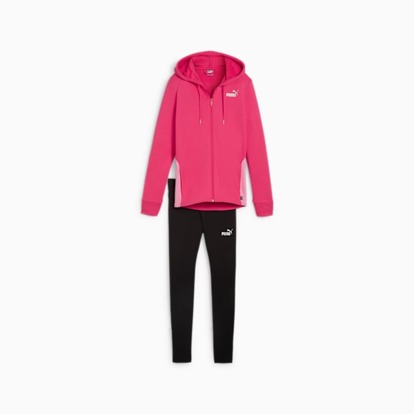 Metallic Tracksuit Women, Garnet Rose, large-ZAF