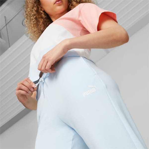 PUMA POWER Cat Pants Women, Icy Blue, large-ZAF