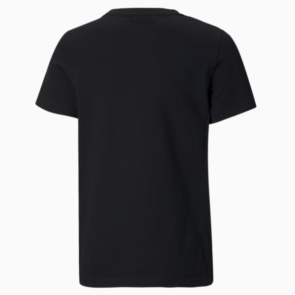 Essentials Small Logo Tee Youth, Puma Black, large-ZAF