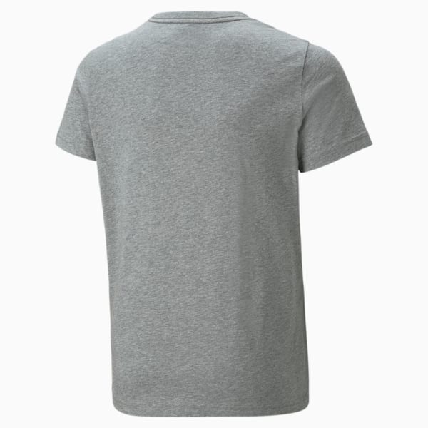 Essentials Small Logo Tee Youth, Medium Gray Heather, large-ZAF