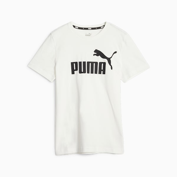 Essentials Logo Tee Youth, Warm White, large-ZAF