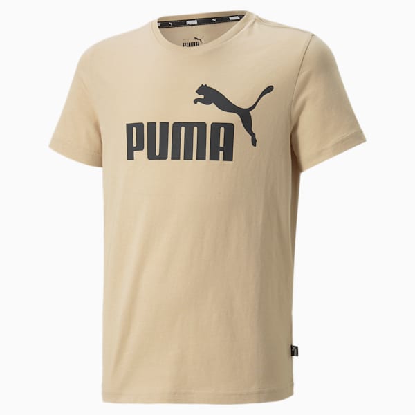 Essentials Logo Tee Youth, Light Sand, large-ZAF