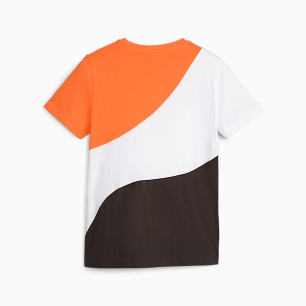 POWER CAT Tee Youth, Hot Heat, large-ZAF