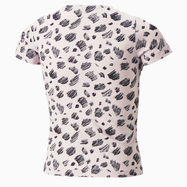 Essentials+ PUMA Mates Printed Tee Kids, Pearl Pink, large-ZAF