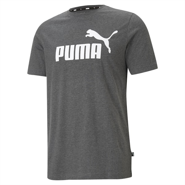 Remera ESS Heather ADP, PUMA Black, large-ARG