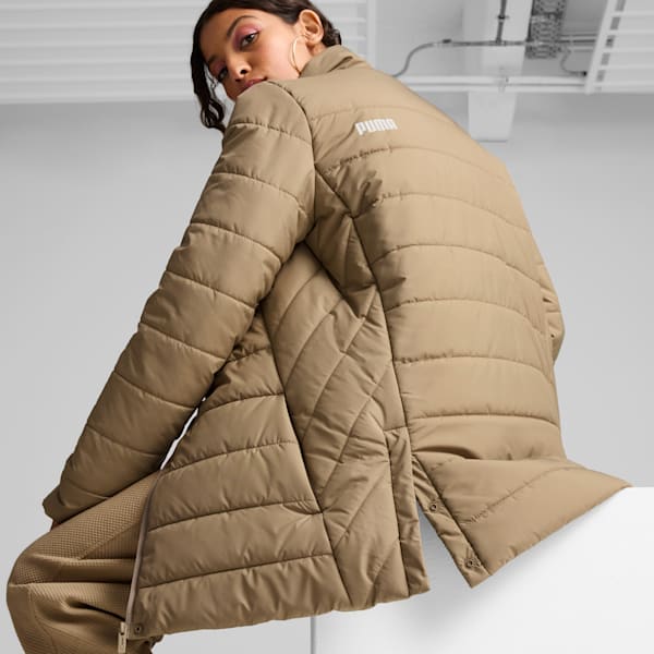Campera acolchada Essentials+ para mujer, Oak Branch, large-ARG