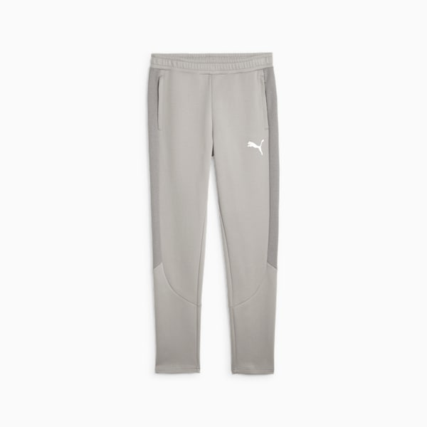 EVOSTRIPE Men's Sweatpants, Concrete Gray, large-ZAF