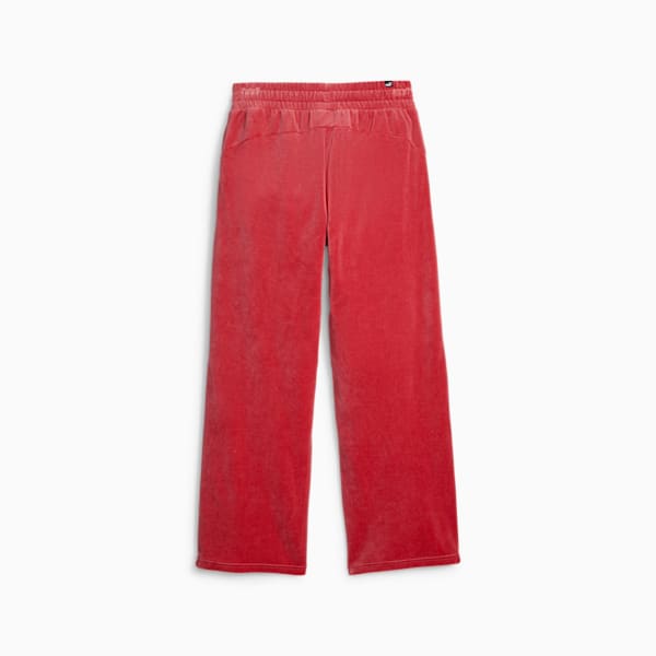 Essentials Elevated Women's Straight Leg Pants, Astro Red, large-ZAF