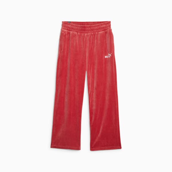 Essentials Elevated Women's Straight Leg Pants, Astro Red, large-ZAF