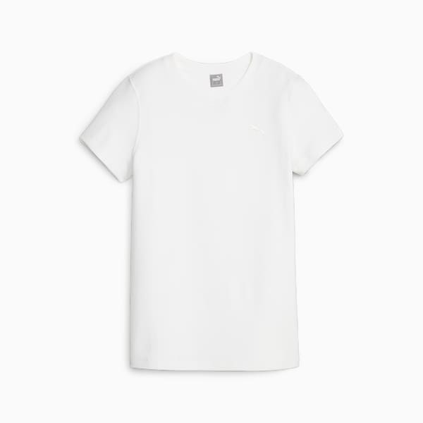 HER Women's Structured Tee, PUMA White, large-ZAF