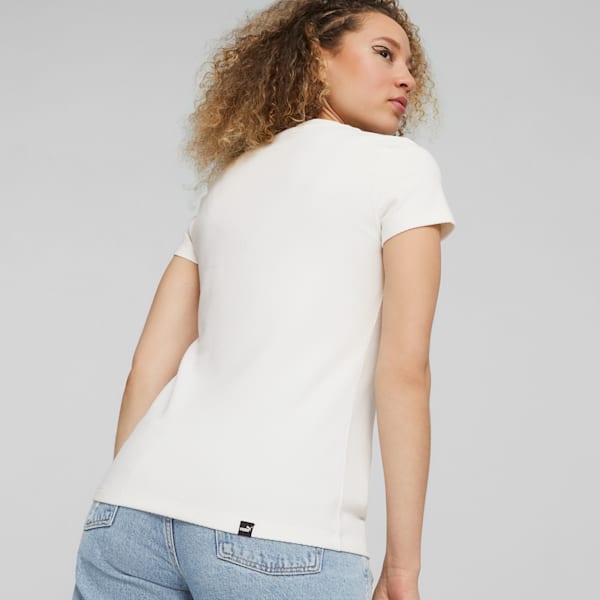 HER Women's Structured Tee, PUMA White, large-ZAF
