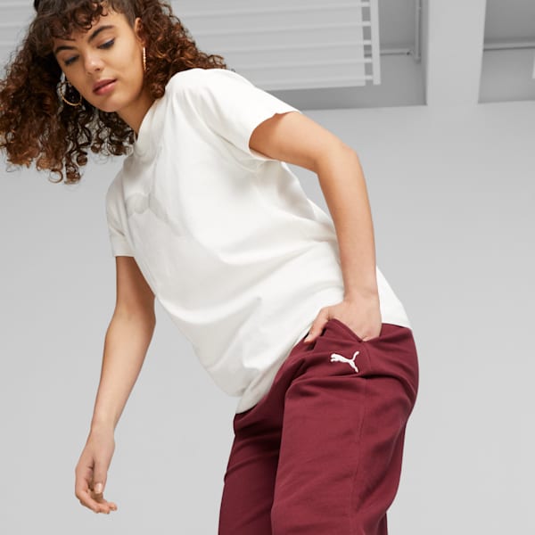 HER Women's High-Waist Pants, Dark Jasper, large-ZAF