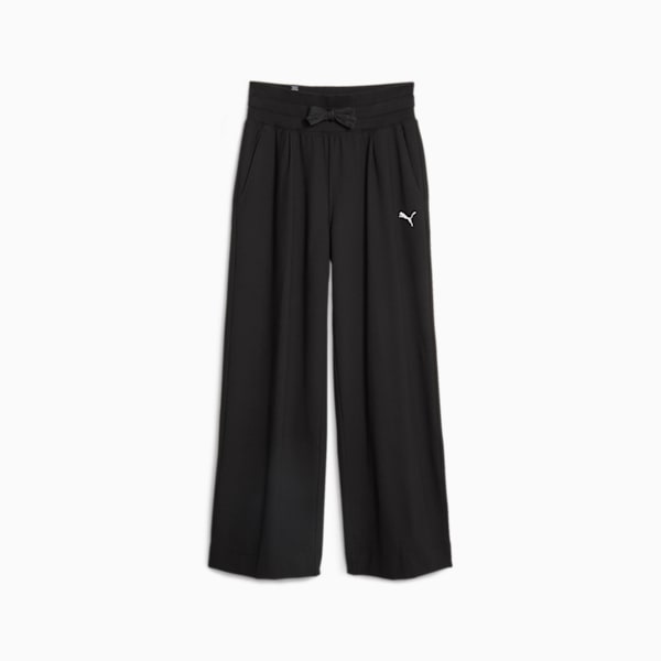 HER Women's Straight Pants, PUMA Black, large-ZAF