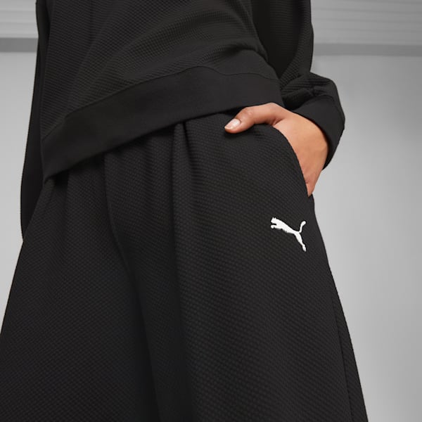 HER Women's Straight Pants, PUMA Black, large-ZAF