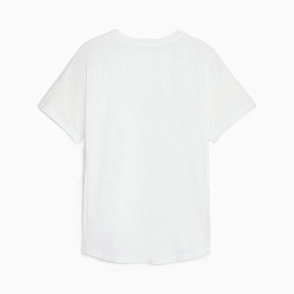 Evostripe Women's Tee, PUMA White, large-ZAF
