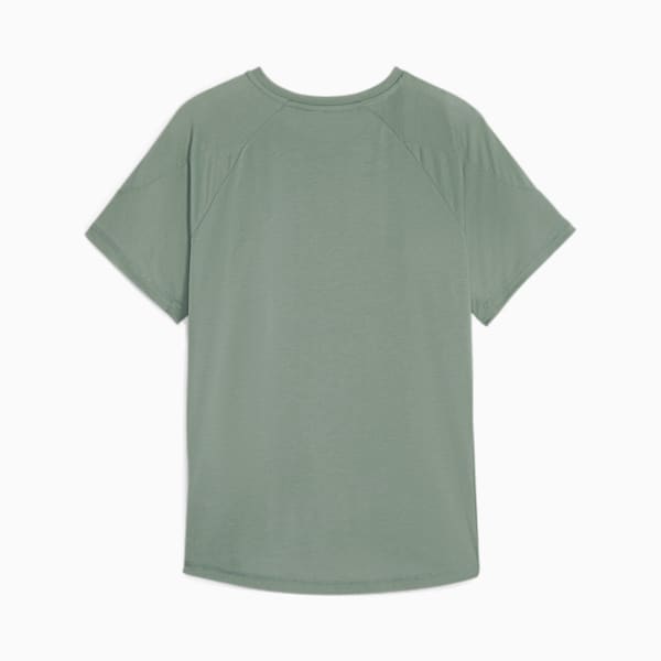 Evostripe Women's Tee, Eucalyptus, large-ZAF