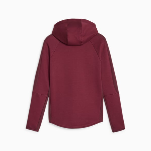 EVOSTRIPE Women's Full-Zip Hoodie, Dark Jasper, large-ZAF